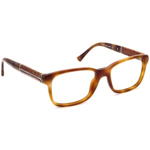 Burberry Eyeglasses B 2149 3420 Havana Brown Wood Brille Square Frame Italy 53[]18 140
