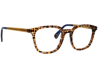 Woow Eyeglasses Jet Lag 2 Col.4006 Texture Tortoise Brown Square Frame 52[]21 145