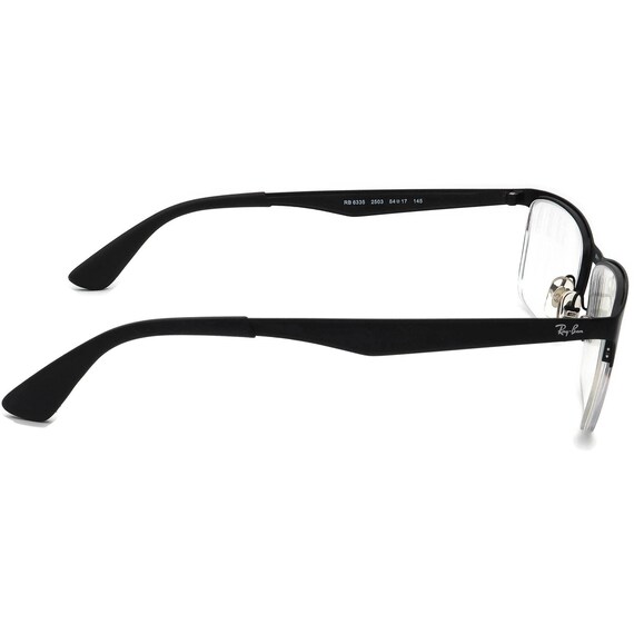 Ray-Ban Eyeglasses RB 6335 2503 Black Half Rim Fr… - image 4