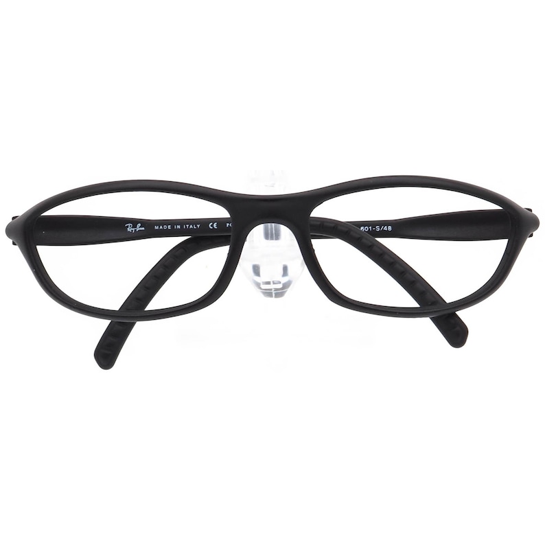 Occhiali da sole Ray-Ban "Solo montatura" RB 4028 Cutters 601-S/48 Nero opaco Ovale Italia 54 mm immagine 6