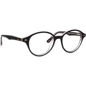 Gafas de vista Ray-Ban RB 5257 2034, montura redonda negra pulida, 49[]18 140 imagen 1