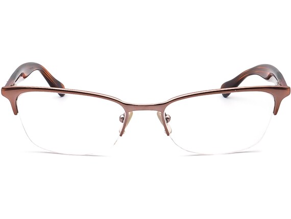 Dolce & Gabbana Eyeglasses DD 5113 1137 Pink Brown Half Rim 