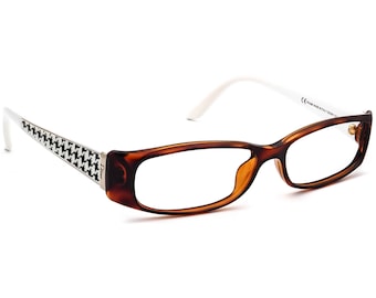 Christian Dior Eyeglasses CD3167 743 Havana/White Houndstooth Italy 52[]14 135