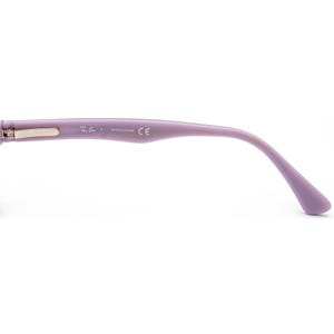 Occhiali da vista Ray-Ban RB 5150 5240 Avana scuro su montatura rettangolare lavanda 50[]19 135 immagine 8