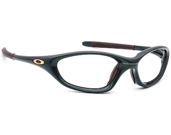 Vintage 2000s Oakley Minute 1.0 Gold Frame Software Y2K