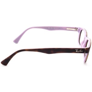 Occhiali da vista Ray-Ban RB 5150 5240 Avana scuro su montatura rettangolare lavanda 50[]19 135 immagine 4