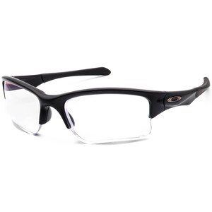 Okulary przeciwsłoneczne męskie Oakley Rx, tylko oprawka OO9200-06, satynowe, czarne, półramka, 61 mm zdjęcie 3