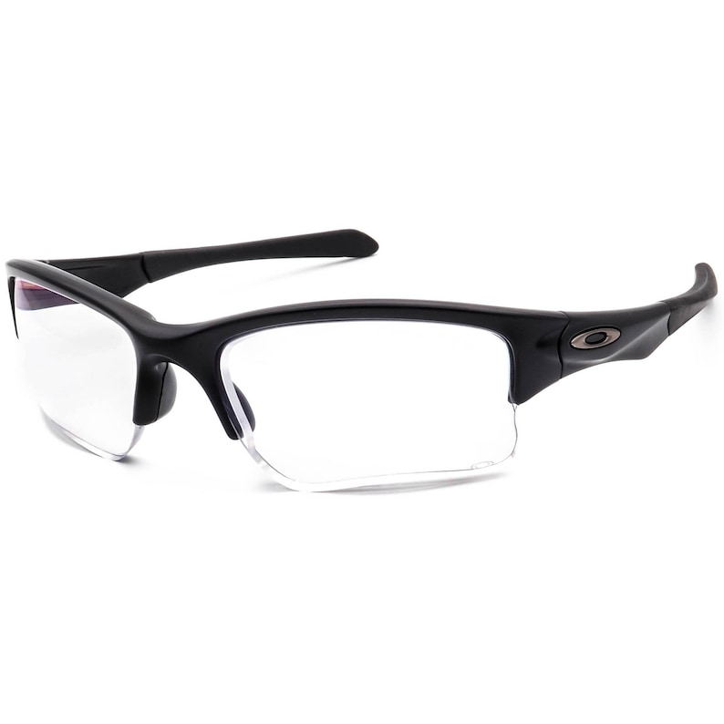 Okulary przeciwsłoneczne męskie Oakley Rx, tylko oprawka OO9200-06, satynowe, czarne, półramka, 61 mm zdjęcie 3