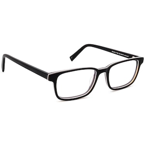 Warby Parker Brillen Kran W 103 Schwarz Matte Eclipse Rechteckig Rahmen 52 [] 18 145