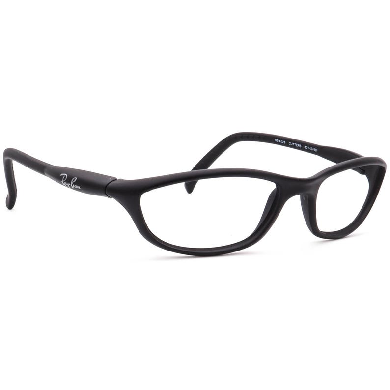 Occhiali da sole Ray-Ban "Solo montatura" RB 4028 Cutters 601-S/48 Nero opaco Ovale Italia 54 mm immagine 1