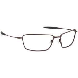 Oakley Men's Sunglasses Frame Only Square whisker Satin Brown Rectangular Metal 61 mm image 1