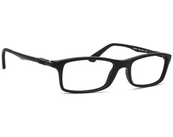 Ray-Ban Eyeglasses RB 7017 5196 Matte Black Rectangular Frame 54[]17 145