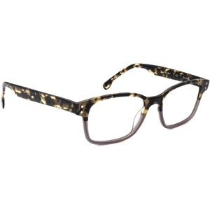 May include: Tortoise shell eyeglasses with a clear lens and a gray gradient on the bottom of the frame.