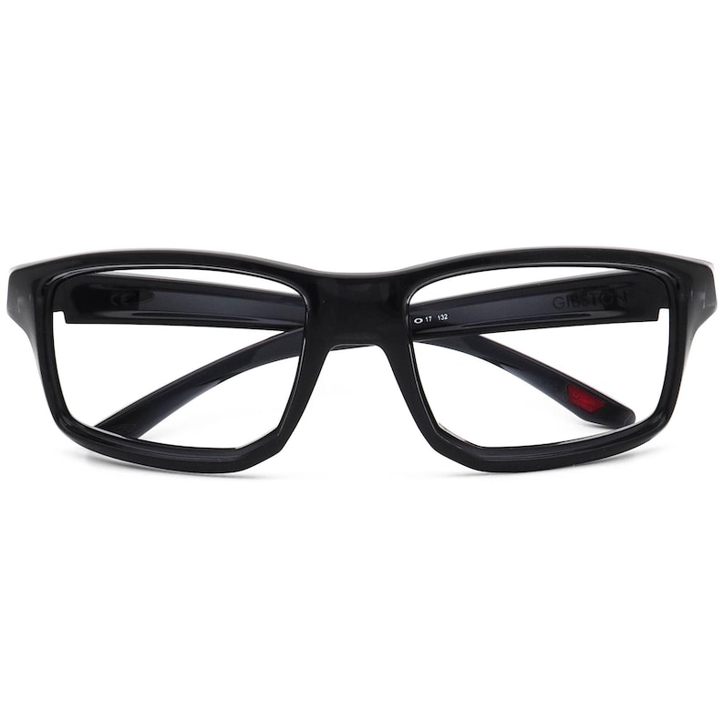 Óculos de Sol Masculinos Oakley Gibston OO9449-0560, Preto Polido, Envolvente, 61 mm imagem 6