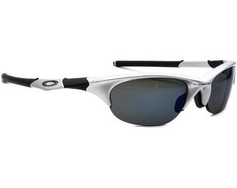 Oakley Rx Sunglasses Frame Only Half Jacket 1.0 Silver Half Rim USA 60 mm