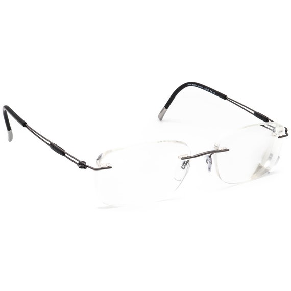 Silhouette Eyeglasses 5521 70 6560 Titan Gunmetal 