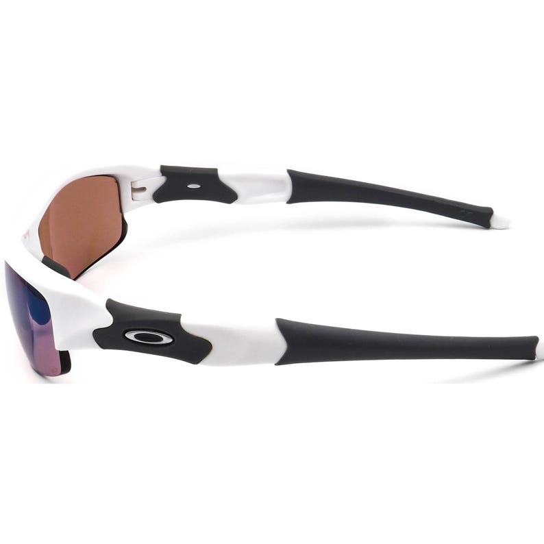 Oakley Men's Rx Sunglasses Frame Only Flak Black Wrap 61 mm image 5