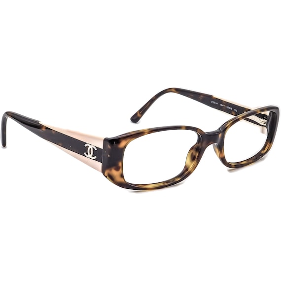 Husk velgørenhed hovedvej Chanel Eyeglasses 3120-H C.941 Tortoise Rectangular Frame - Etsy Hong Kong