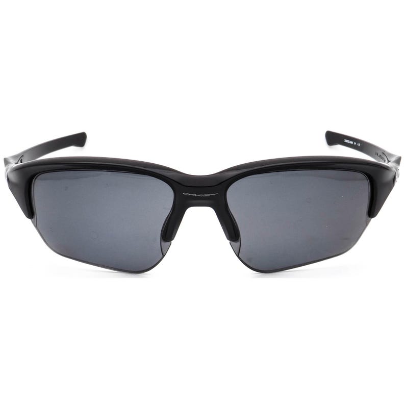 Gafas de sol Oakley Rx para hombre (solo montura, OO9363-0464 Flak Beta, negro pulido, media montura, 64 mm) imagen 2