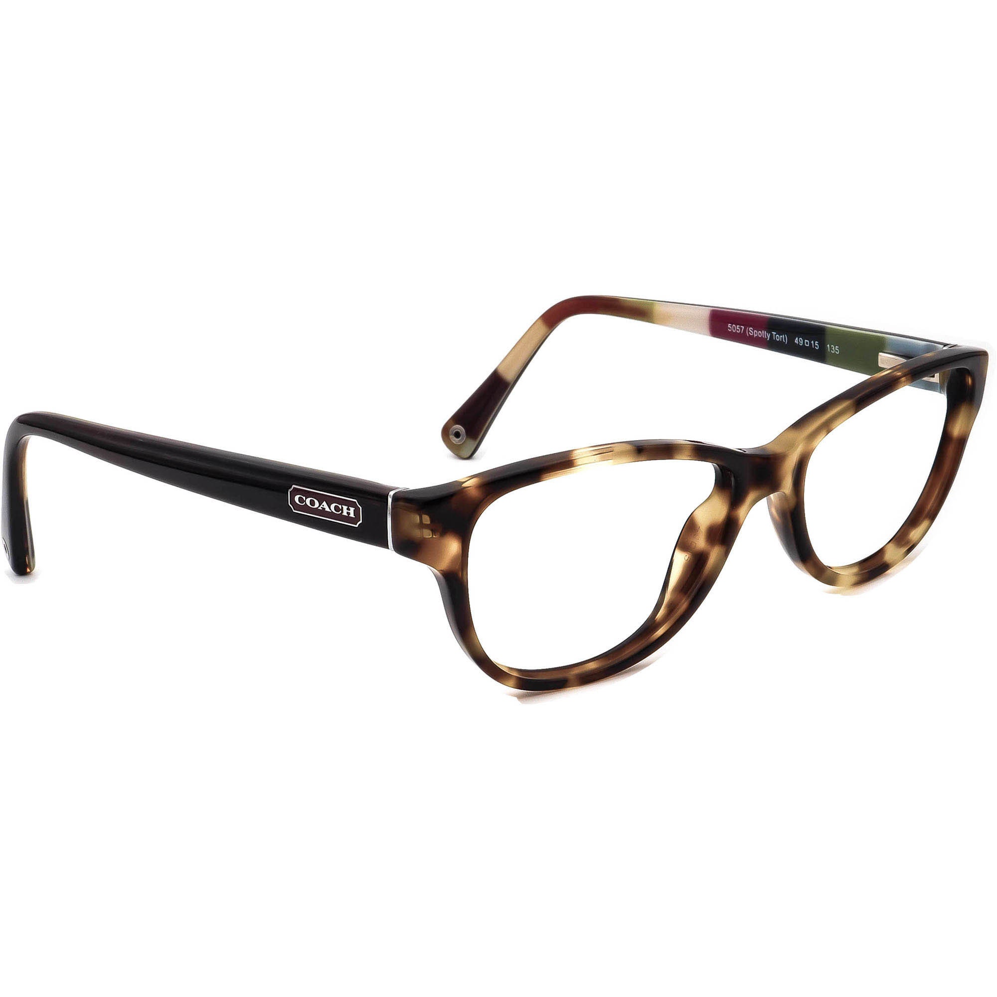 Coach Eyeglasses HC 6012 Dakota 5057 Spotty Tortoise B-Shape | Etsy