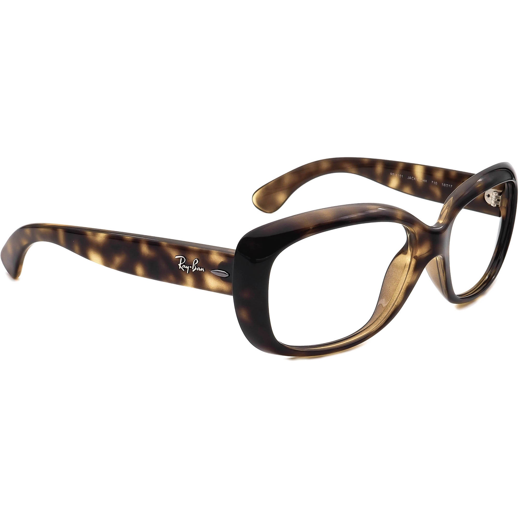 RAY BAN RB4101 710 JACKIE OHH TORTOISE SUNGLASSES ITALY FRAME 58 [] 17 135 0RB4101__710__STD__noshad__qt.png main image 3