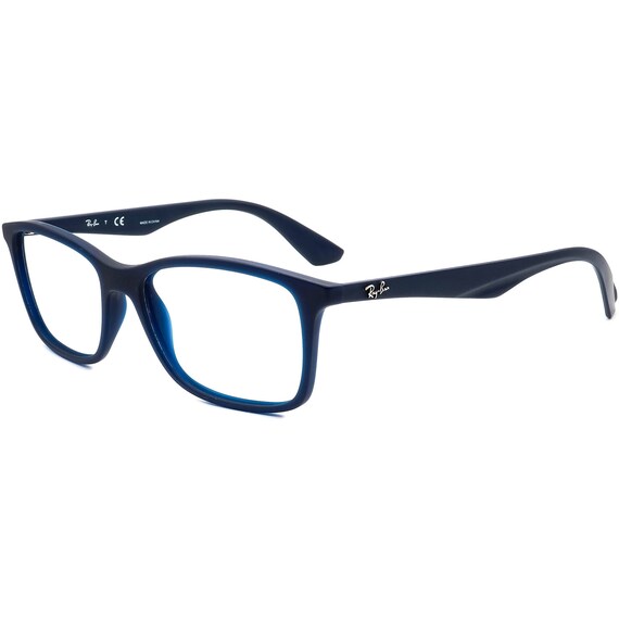 Ray-Ban Eyeglasses RB 7047 5450 Matte Blue Rectan… - image 3
