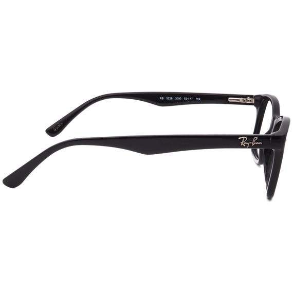 Ray-Ban Eyeglasses RB 5228 2000 Polished Black Sq… - image 4