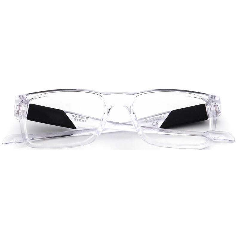 Oakley kinderbrillen OY8020-0348 Dubbel staal gepolijst helder vierkant montuur 48[]15 129 afbeelding 6