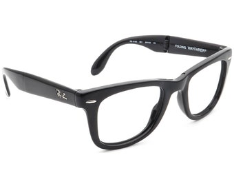 Ray-Ban Occhiali da Sole Montatura Solo RB 4105 601 Pieghevole Wayfarer Nero Italia 50 mm