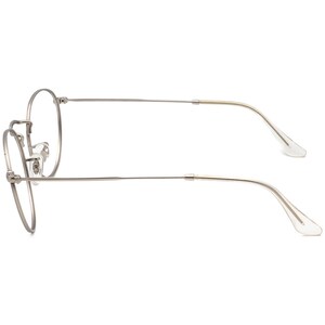 Ray-Ban Sunglasses Frame Only RB 3447 019/30 Matte Silver Round Metal Italy 50 mm image 5