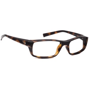 Nike Men's Eyeglasses 7060 238 Dark Havana Tortoise Rectangular Frame 53[]16 140