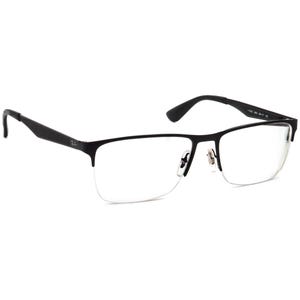 Ray-Ban Eyeglasses RB 6335 2503 Matte Black Half Rim Frame 56[]17 145 image 1