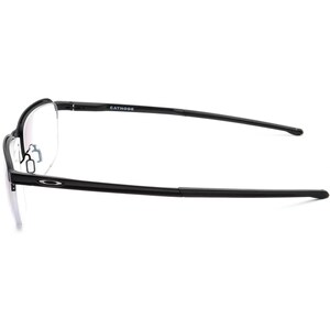 Oakley-bril voor heren OX3233-0154 Kathode satijnzwart metalen frame met halve rand 54[]18 138 afbeelding 5