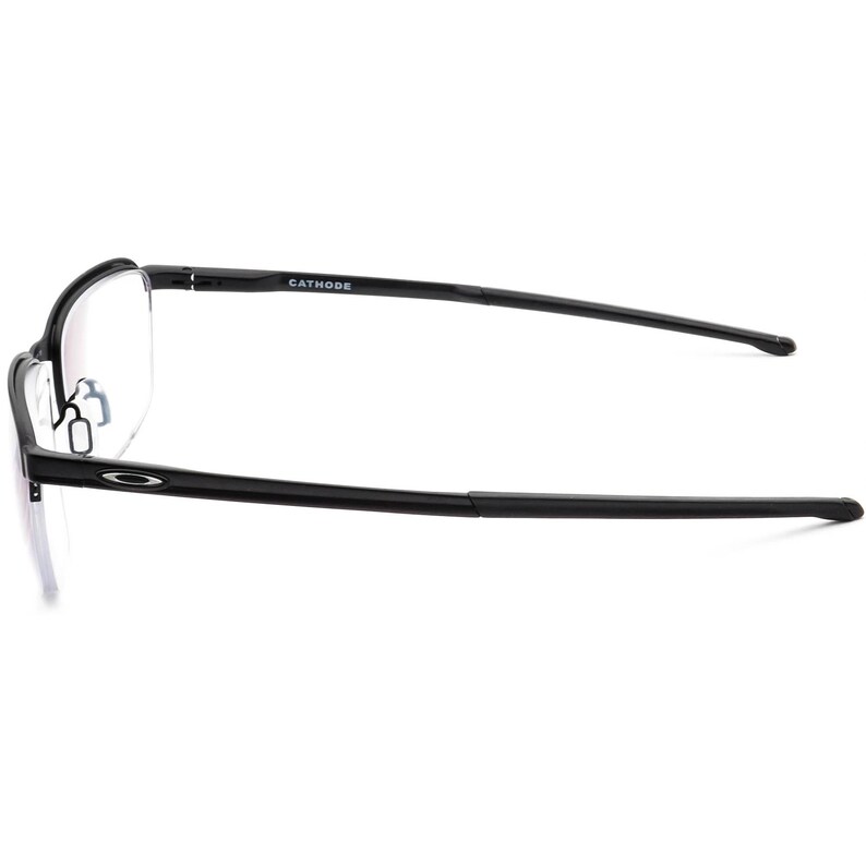 Oakley-bril voor heren OX3233-0154 Kathode satijnzwart metalen frame met halve rand 54[]18 138 afbeelding 5