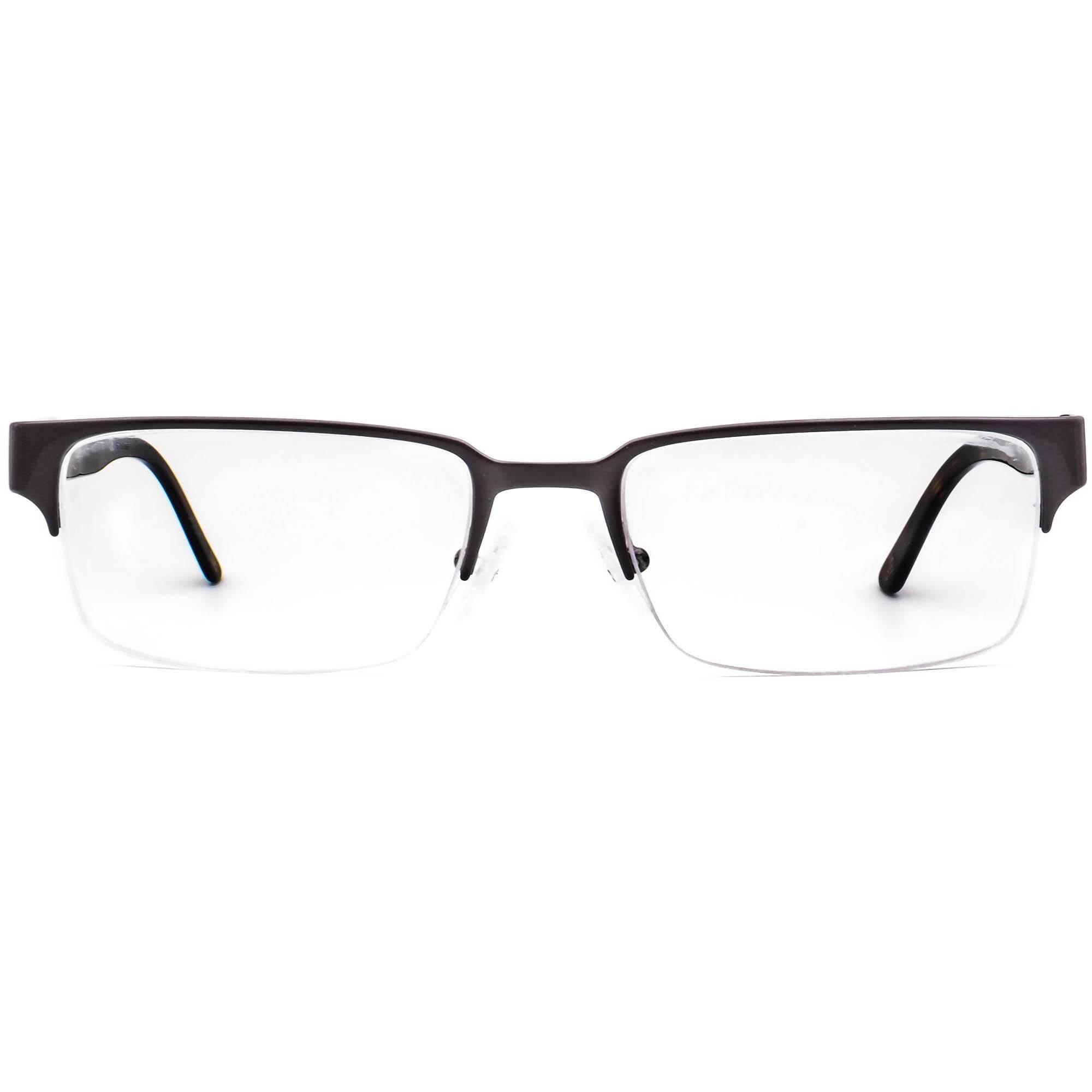 Versace Mod 1184 Eyeglasses Brown FRAME  1267 53[]18-140  Italy Versace VE1184 Rectangular Eyeglasses For Men main image 4
