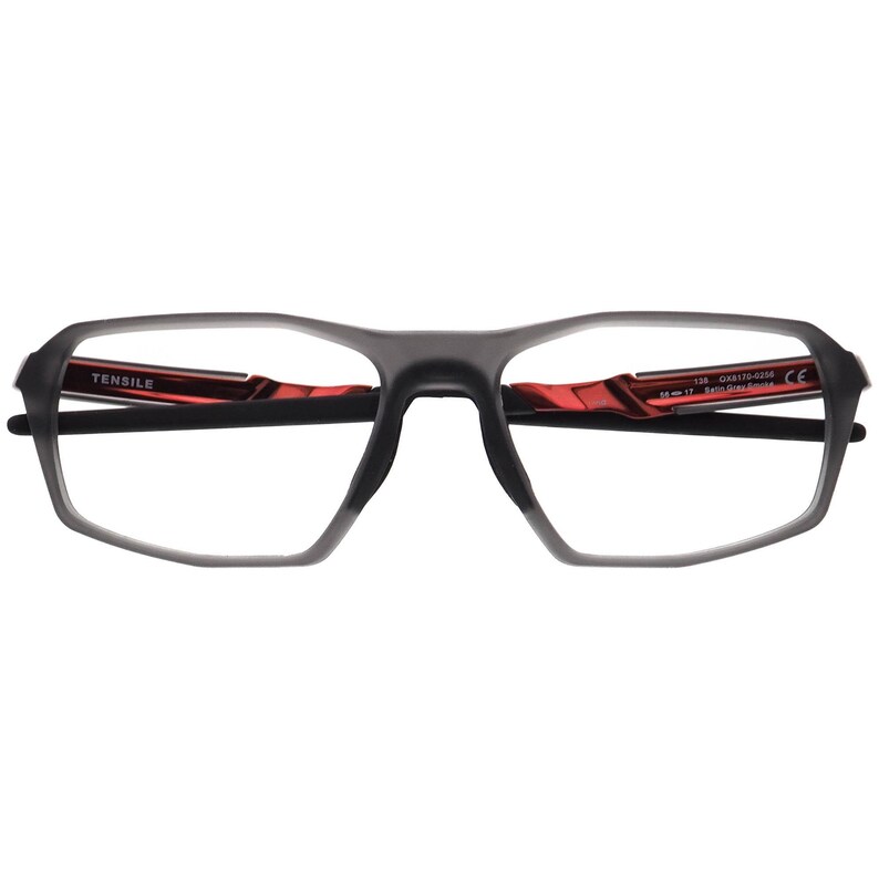Oakley Eyeglasses OX8170-0256 Tensile Satin Grey Smoke Square Frame 56[]17 138 image 6