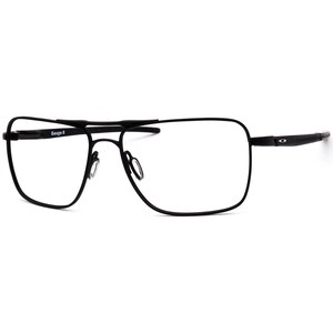 Oakley-zonnebril voor heren, alleen frame OO6038-0157, dikte 6, matzwart pilootmetaal 57 mm afbeelding 3