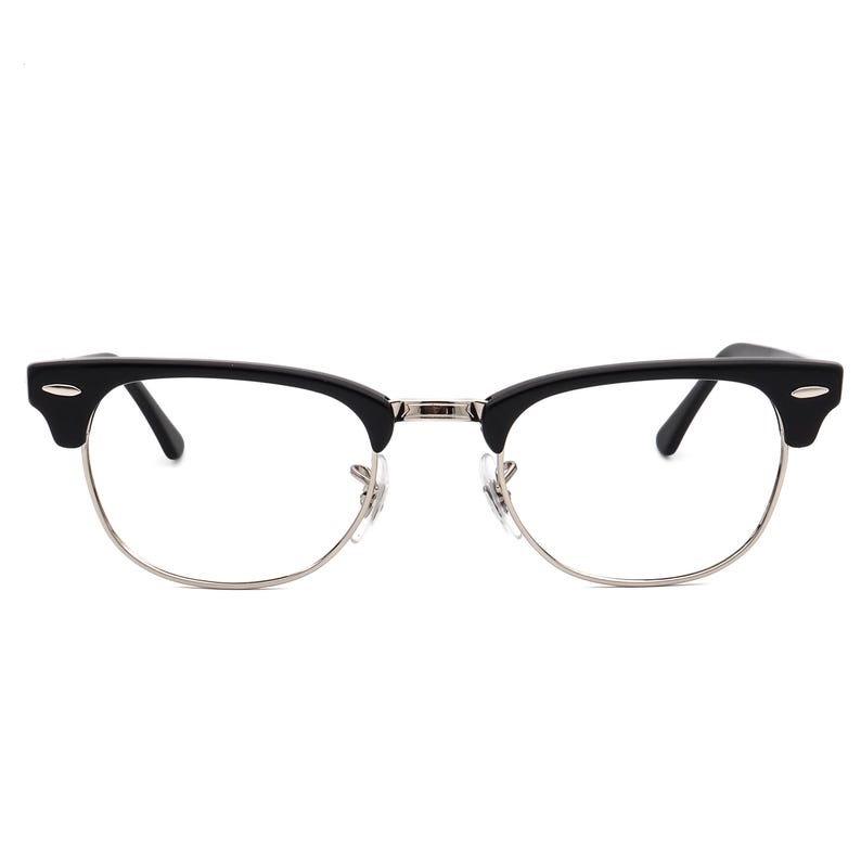 Ray-Ban Eyeglasses RB 5154 2000 Polished Black/Silver Square Frame 49[]21 140 image 2