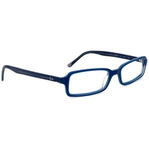 Ray-Ban Eyeglasses RB 5044 2131 Blue Rectangular Frame Italy 48[]16 135
