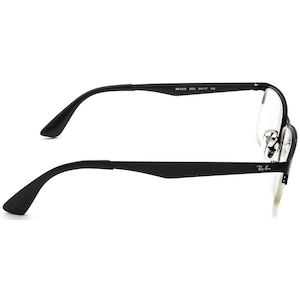 Ray-Ban Men's Eyeglasses RB 6335 2503 Matte Black Half Rim Frame 54[]17 145 image 4