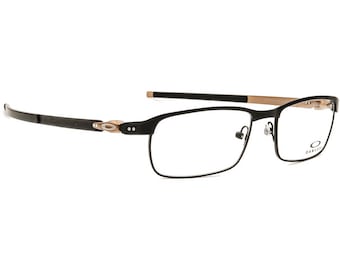 Oakley Eyeglasses OX3184-0552 Tincup Satin Black Rectangular Metal 52[]17 135