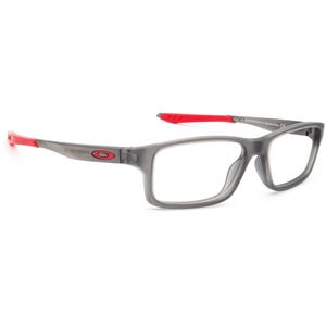 Oakley Kids' Eyeglasses OY8002-0349 Crosslink XS Satin Grey Smoke Rectangular Frame 49[]14 122