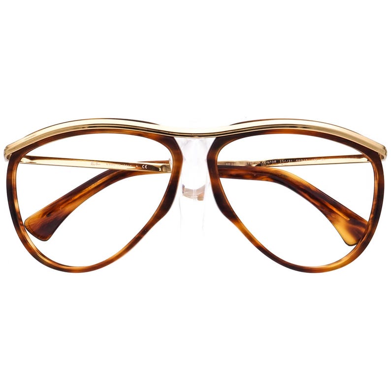 Ray-Ban Sunglasses Frame Only RB 2219 Olympian Aviator 954/31 Havana/Gold Aviator Italy 59 mm image 6