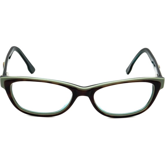 Diesel Eyeglasses DL5012 Col.056 Tortoise&green B-shape  display picture 2