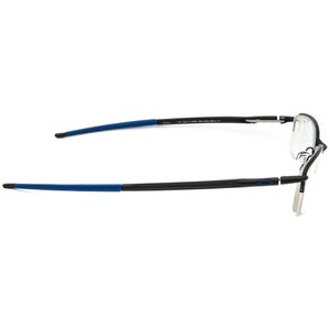 Gafas de sol Oakley para hombre OX3111-0652 Rhinochacer con montura de media montura en negro satinado y azul, 52[]19 143 imagen 4