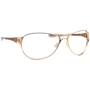 Oakley Women's Sunglasses Frame Only Restless Polished Gold Aviator Metal 60 mm image 1