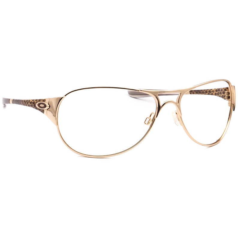 Oakley Women's Sunglasses Frame Only Restless Polished Gold Aviator Metal 60 mm image 1