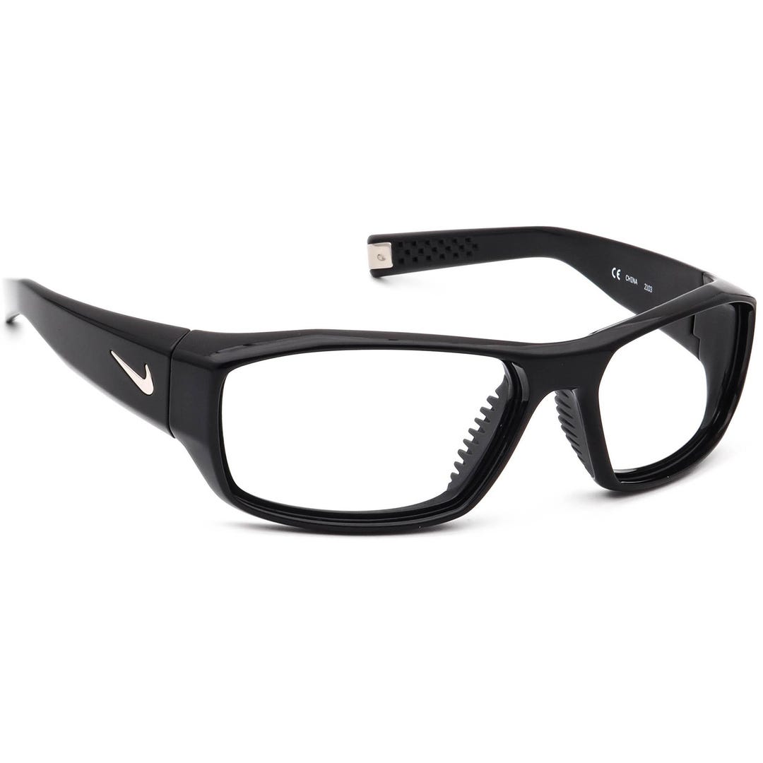 Nike Sunglasses Frame Only Brazen EV0571 001 Glossy Black Wrap 60 Mm - Etsy