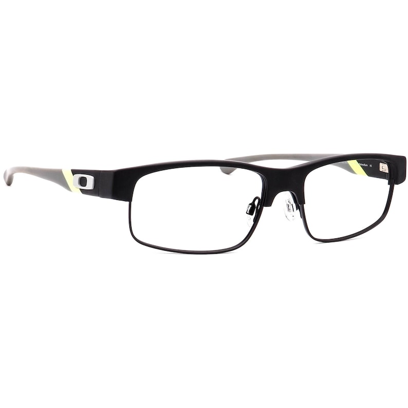 Óculos de Grau Masculino Oakley OX1093-0555 Yarddog Preto Acetinado Retina Burn Armação Quadrada 55[]17 141 imagem 1