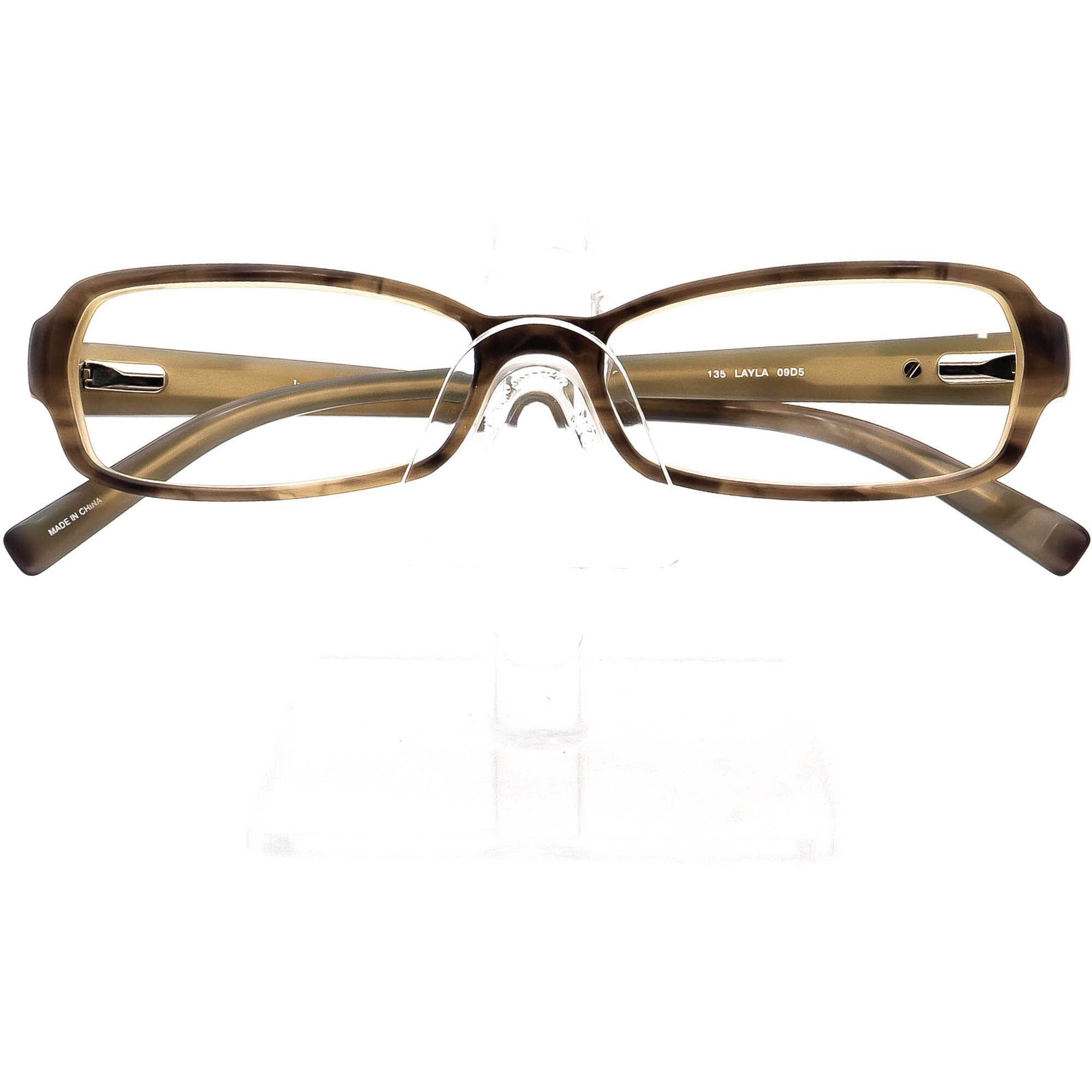 NWOT? | Kate Spade | LAYLA Eyeglass Frame | 52-15-135 | Marbled Brown | OEE2 Kate Spade Audrina eyeglasses for women in Brown main image 3